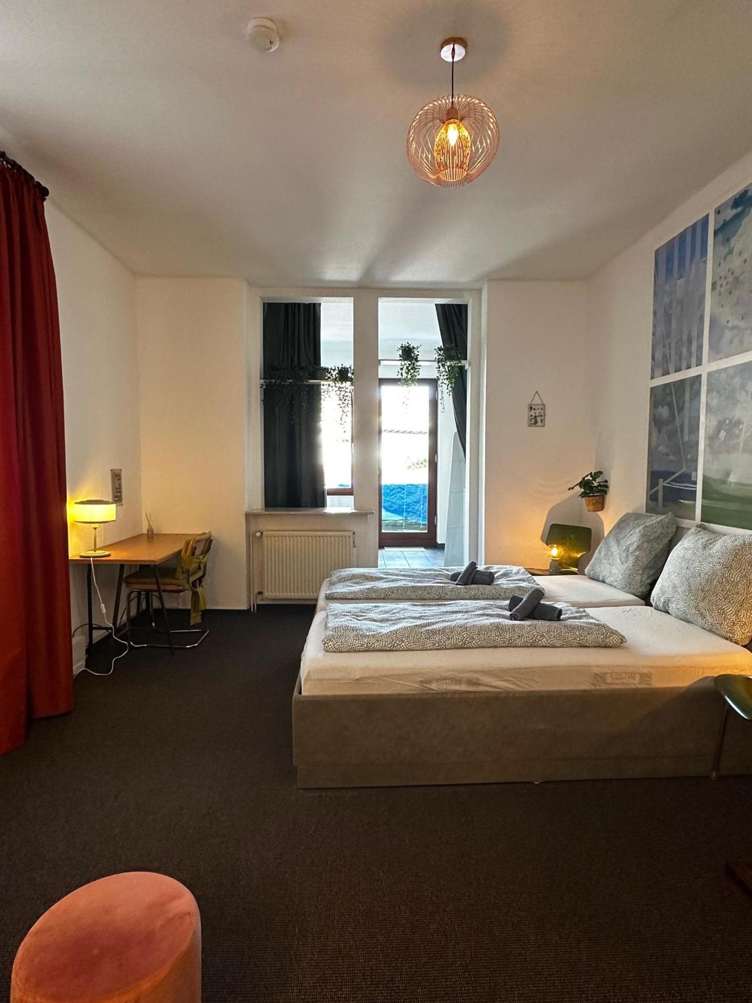 Maisonettewohnung Im Loft Stil Mit Wunderschoener Terrasse 카를스루에 외부 사진
