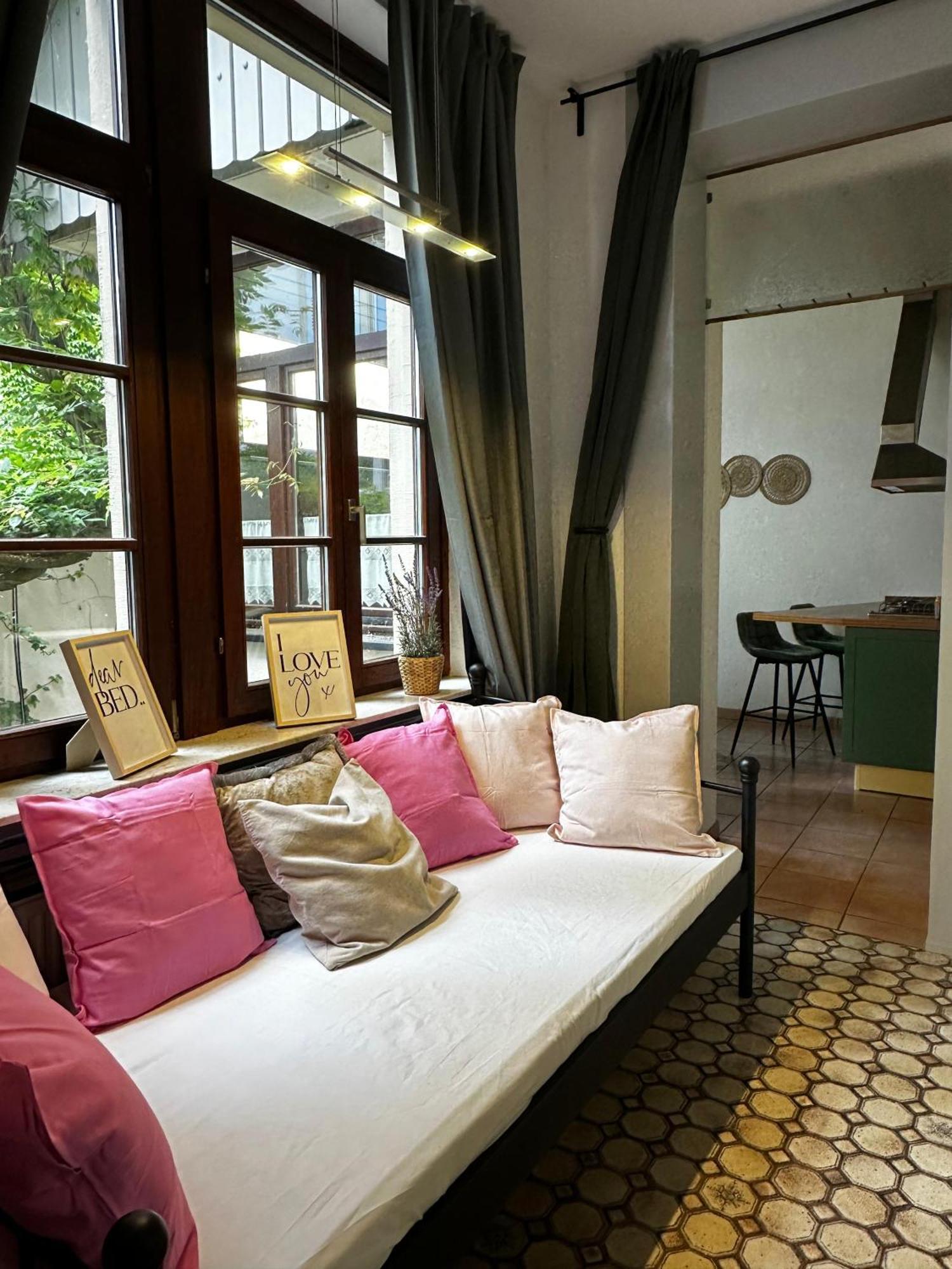 Maisonettewohnung Im Loft Stil Mit Wunderschoener Terrasse 카를스루에 외부 사진